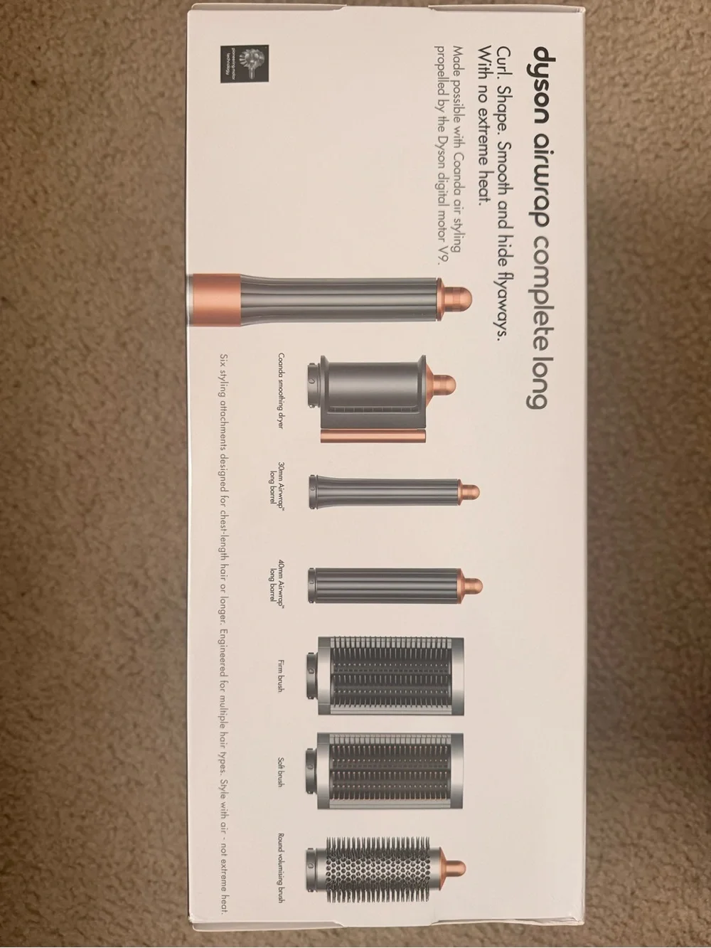 Dyson Airwrap i.d. Multi-Styler in Prussian Blue with Copper Accents